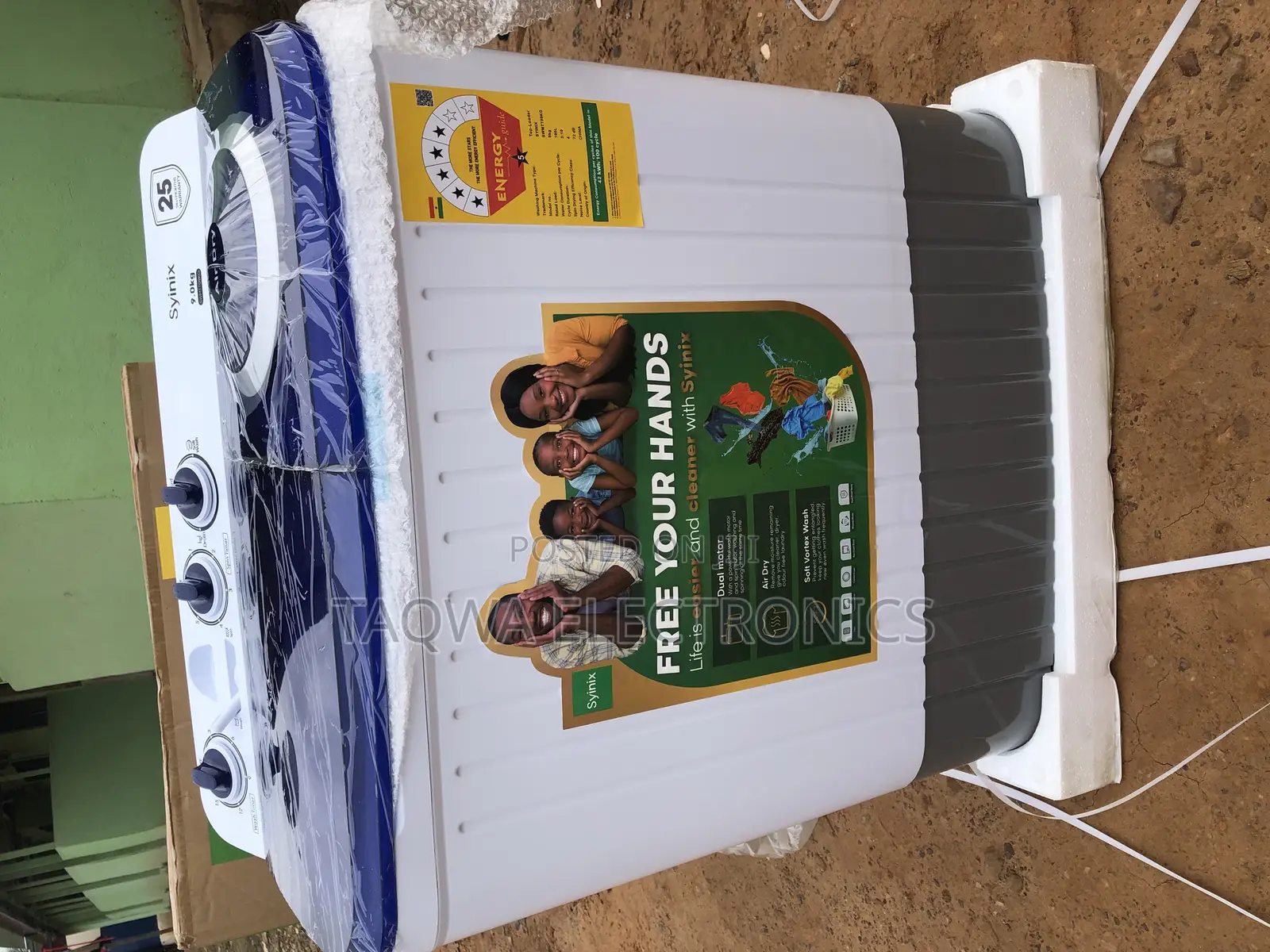 Syinix Elegant 9kg Semi Automatic