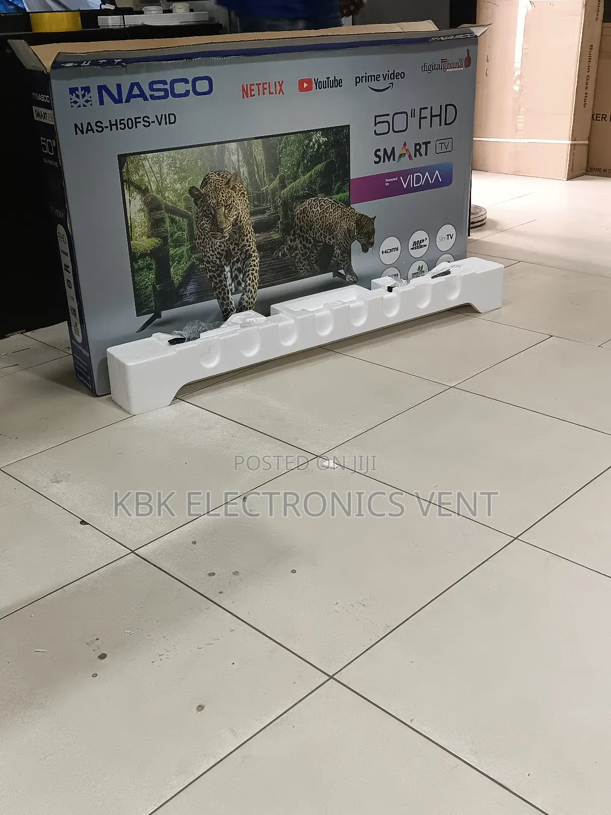 Nasco 50" Smart Android Uhd