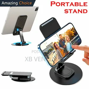 Swivel Ultra-Light Desktop Metal Tablet/Phone Stand
