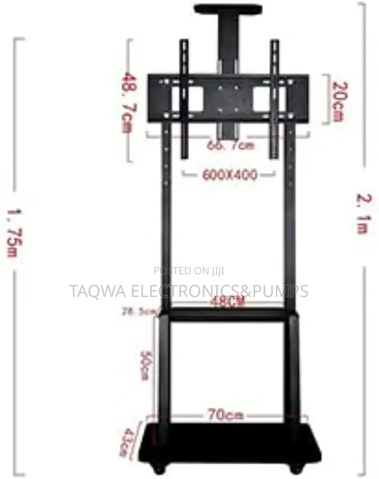Colorblack 1700 TV Stand