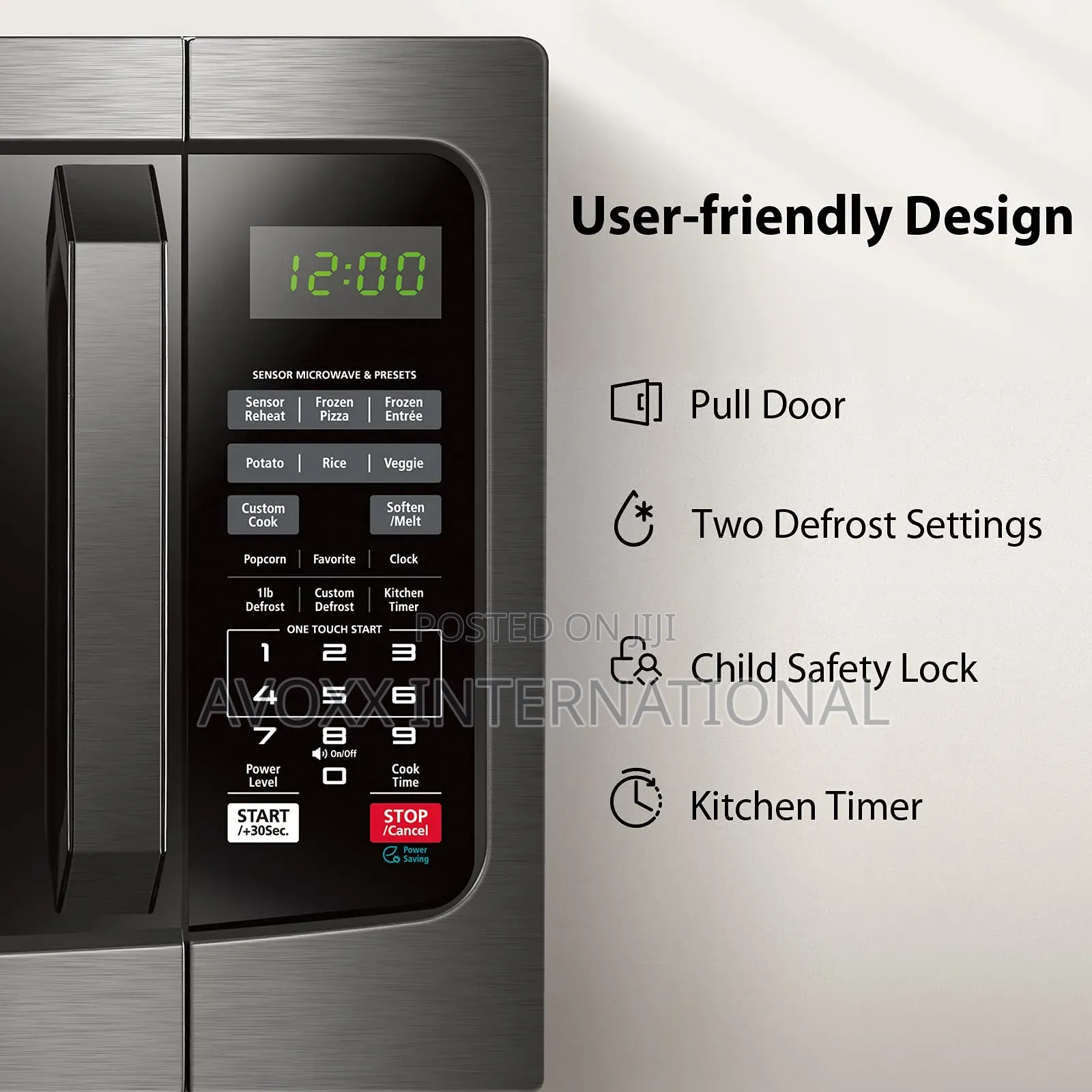 TOSHIBA EM131A5C-BS Countertop Microwave Ovens 1.2 Cu Ft