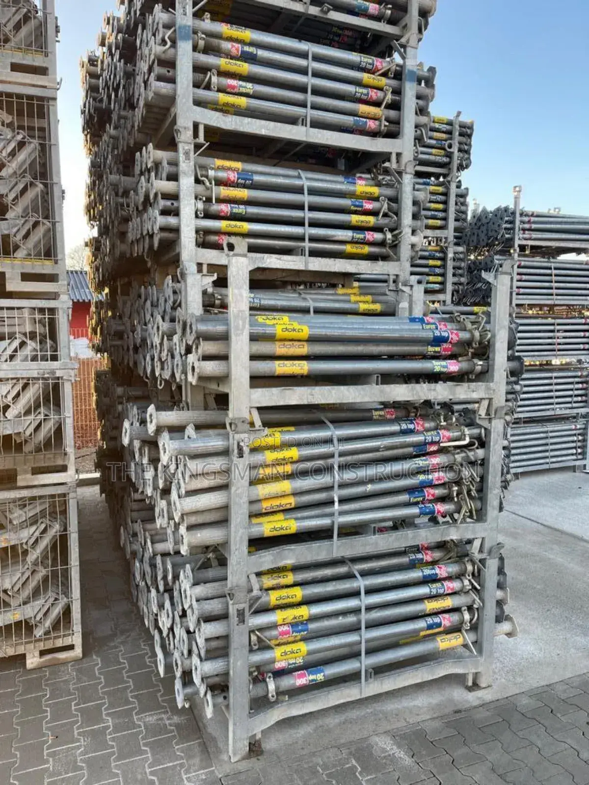 Decking Formwork/Steel Props/ Yallow Beams/ Metal Pillars