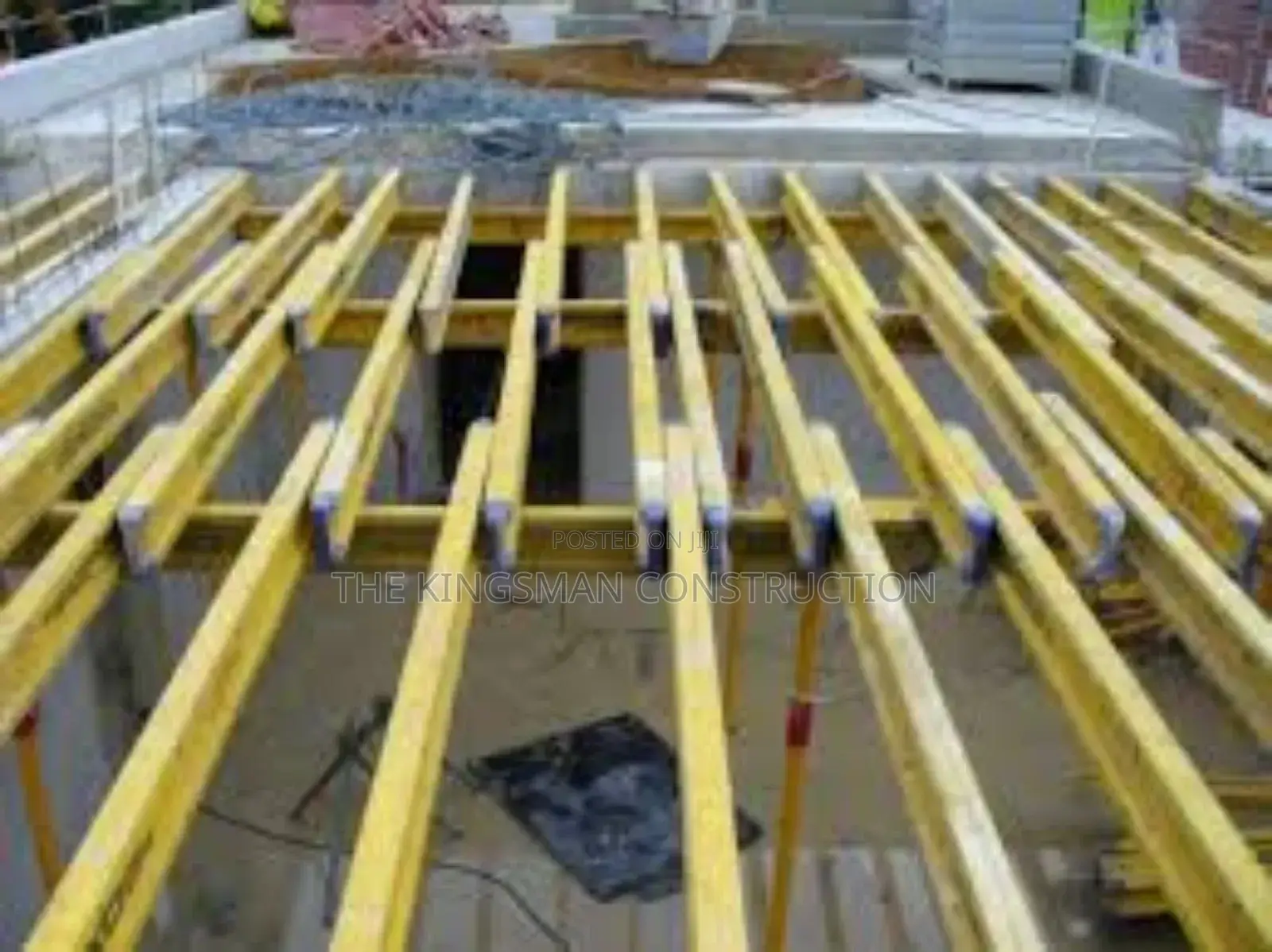Decking Formwork/Steel Props/ Yallow Beams/ Metal Pillars