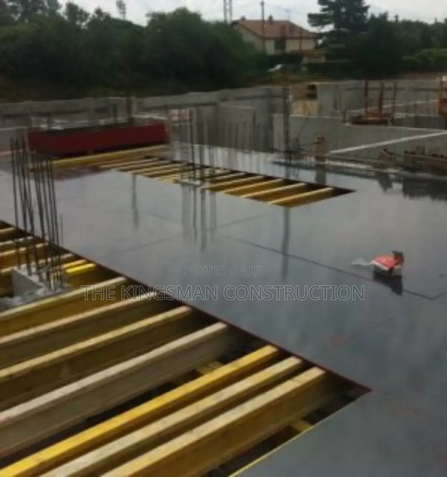 Decking Formwork/Steel Props/ Yallow Beams/ Metal Pillars