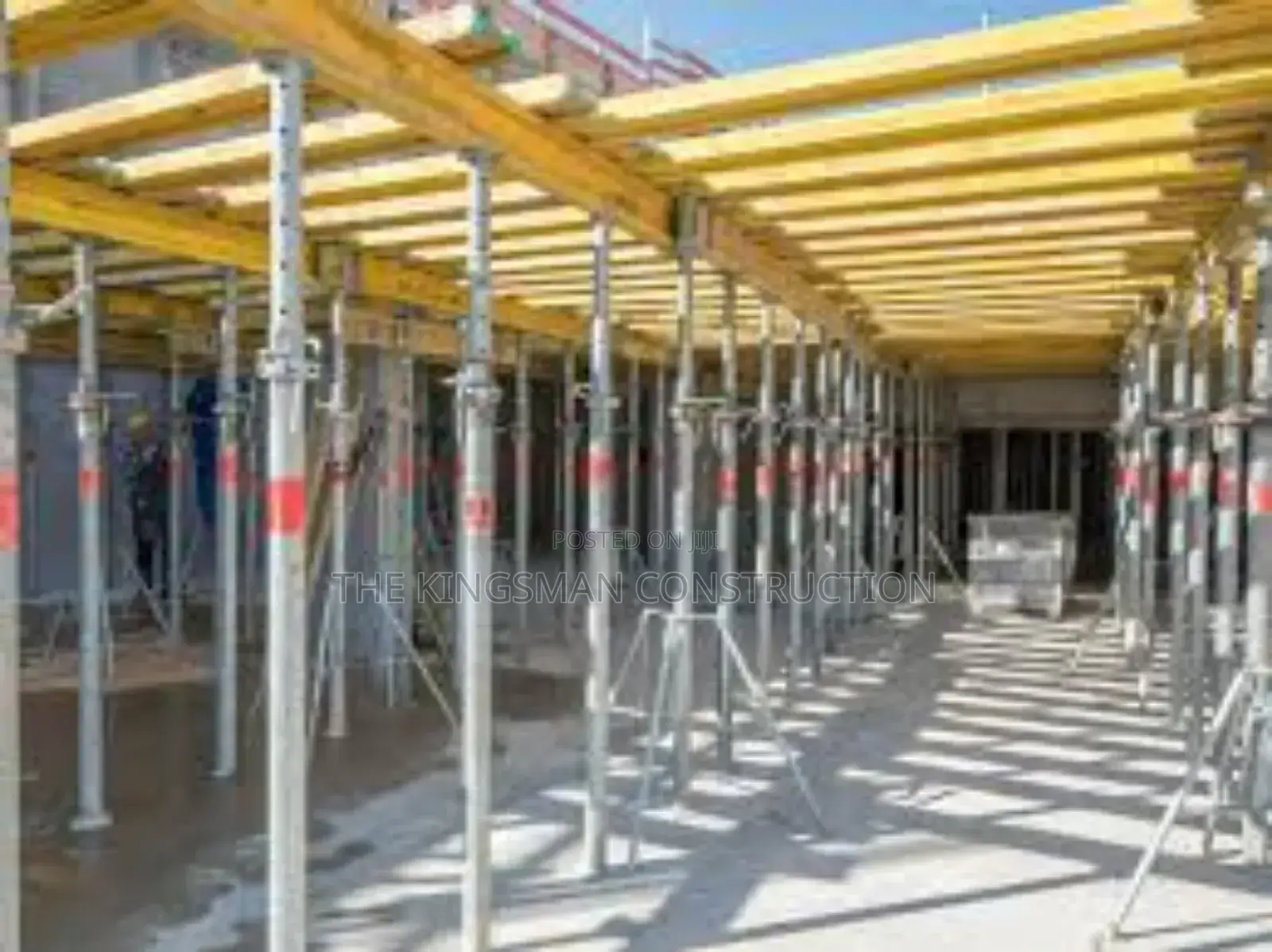 Decking Formwork/Steel Props/ Yallow Beams/ Metal Pillars