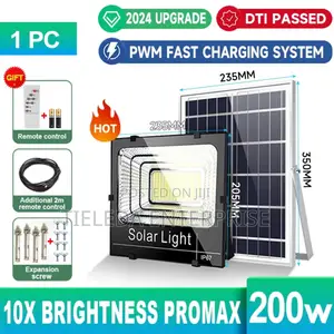 Best 200watts Solar Flood Light With Remote Controller