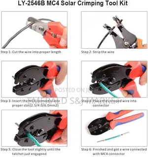 Solar Crimping Tool Set