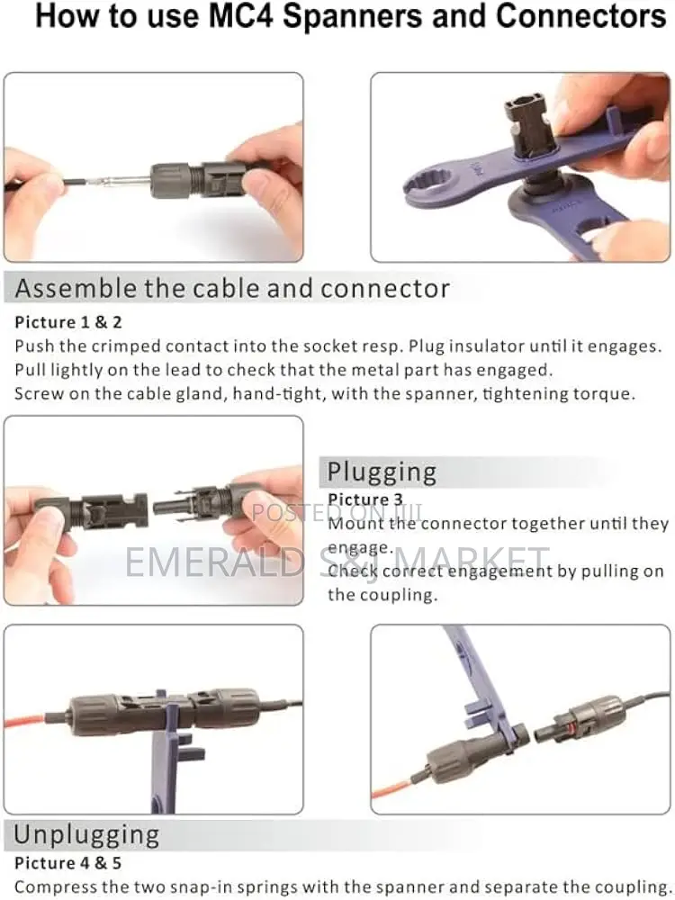 Solar Crimping Tool Set