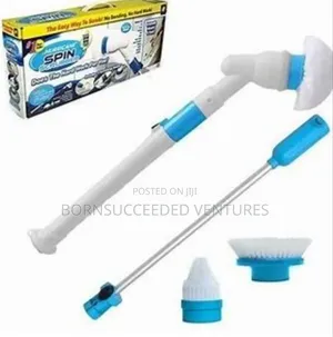 Rechargeable Plastic Spin Scrubber