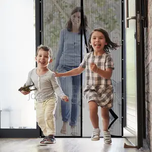 Magnetic Screen Door Mesh Handsfree Insect Barrier for Doors
