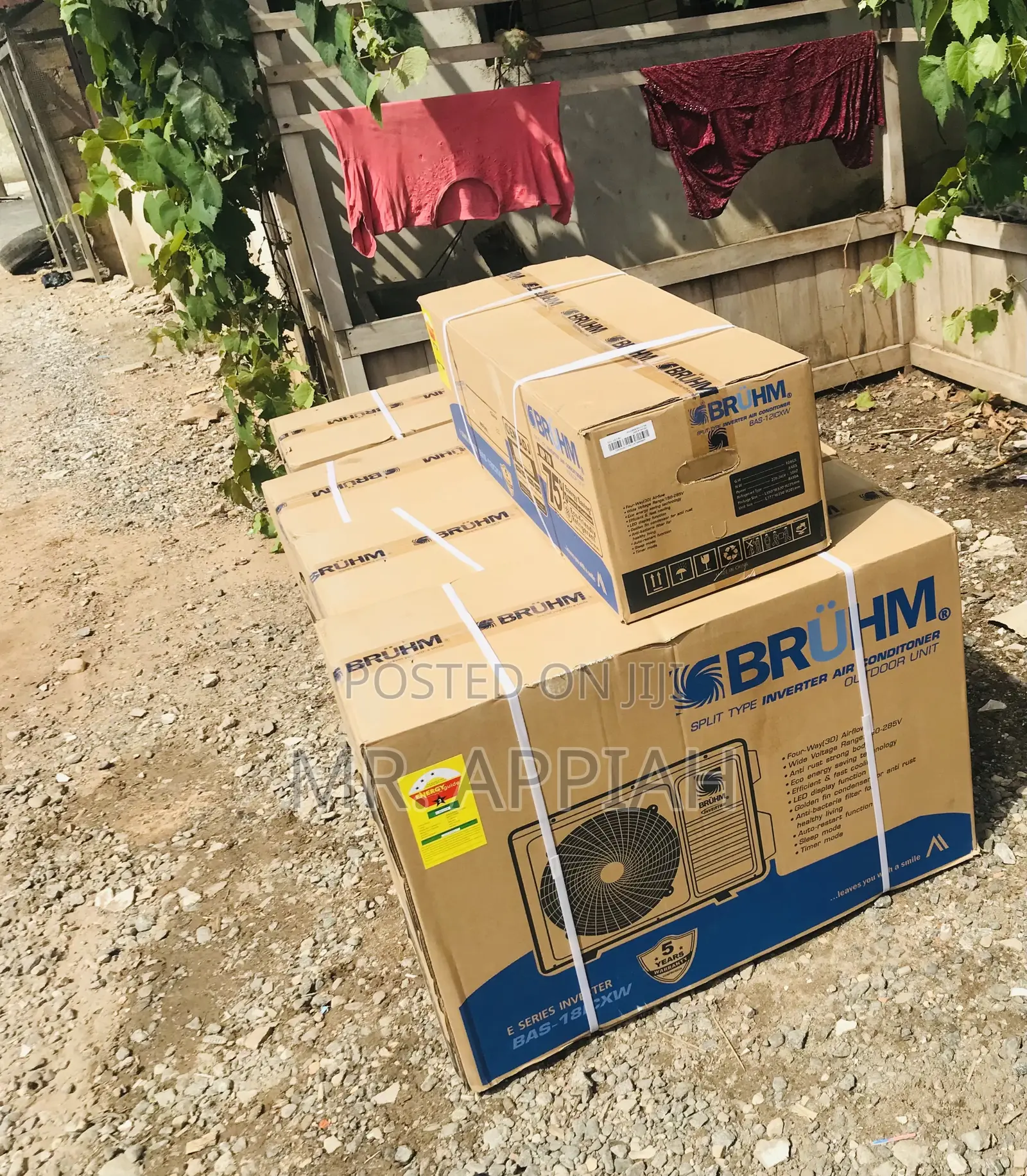 Shop Original Bruhm 2.0hp Non Inverter Electric Ac.