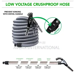 OVO Universal Central Vacuum 35ft Low Voltage Switch Control