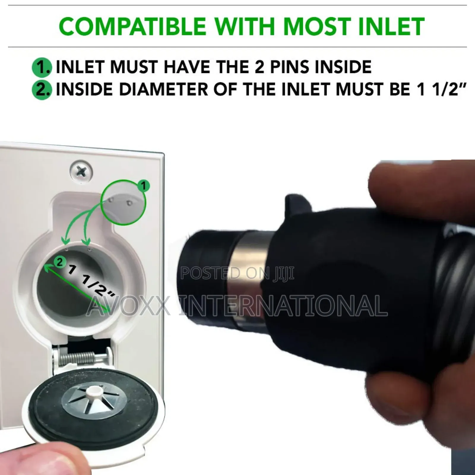 OVO Universal Central Vacuum 35ft Low Voltage Switch Control
