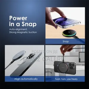 Oraimo Power Dock 15w Magnetic Wireless Charging Pad
