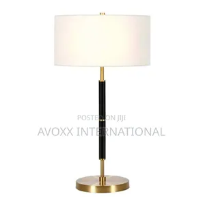 Meyer+Cross Simone 25 In. Brass and Black Table Lamp TL0322