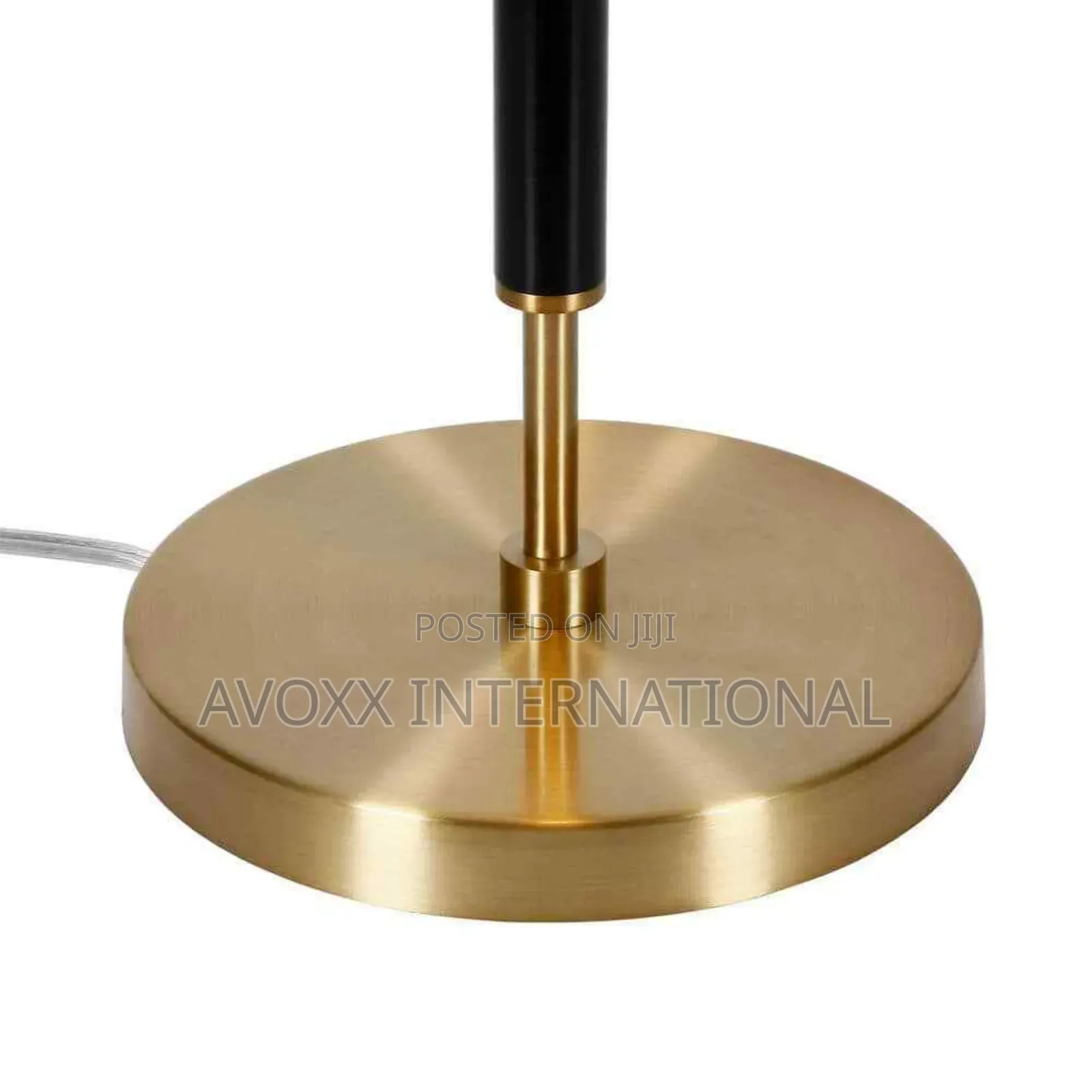 Meyer+Cross Simone 25 In. Brass and Black Table Lamp TL0322
