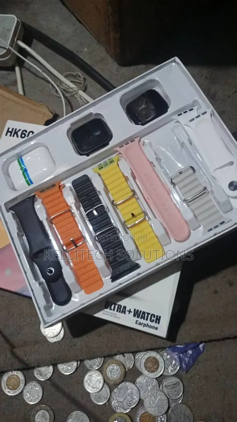 I600 12in1 Ultra Smart Watch With Free I12 Earphone