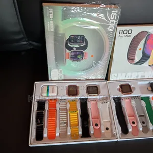 I600 Ultra Series 9 Smart Watches With 7 Straps and I12