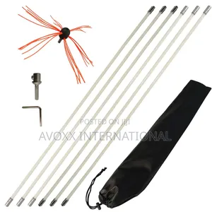 Chimney Cleaning Brush Fireplace Flue Sweep Whip Cleaner