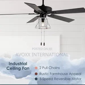 RIVER OF GOODS Decor-Style Ceiling Fan Light - 5-Blade - 52"