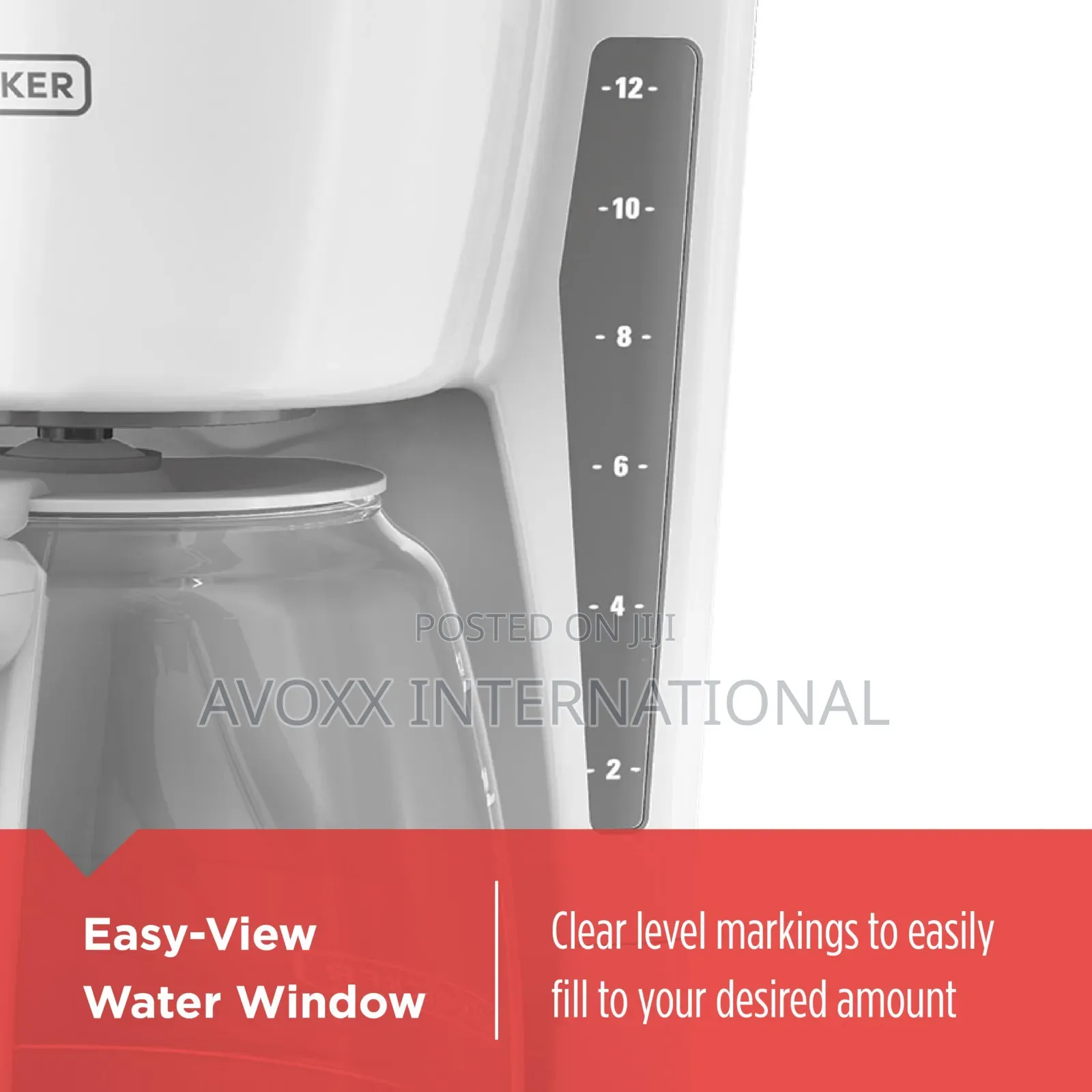 BLACK+DECKER 12-Cup Digital Coffee Maker, CM1160W,