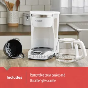 BLACK+DECKER 12-Cup Digital Coffee Maker, CM1160W,