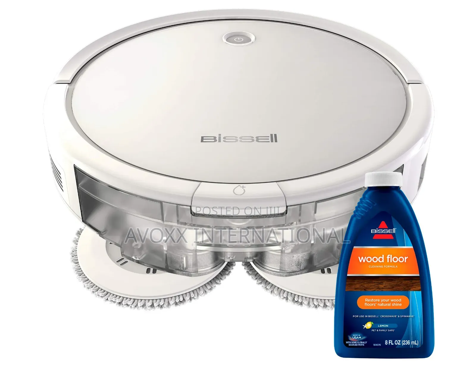 Bissell Hard Floor Expert Pet Robot, 2-in-1 Wet Mop and Dry