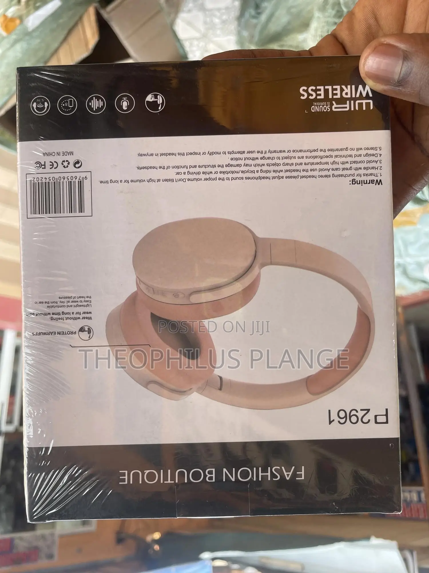 P29 Originally Bluetooth Headset Pink