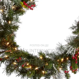 NTC Pre-Lit Artificial Christmas Garland 9ft