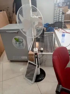 Electricity and Solar Rechargeable Fans