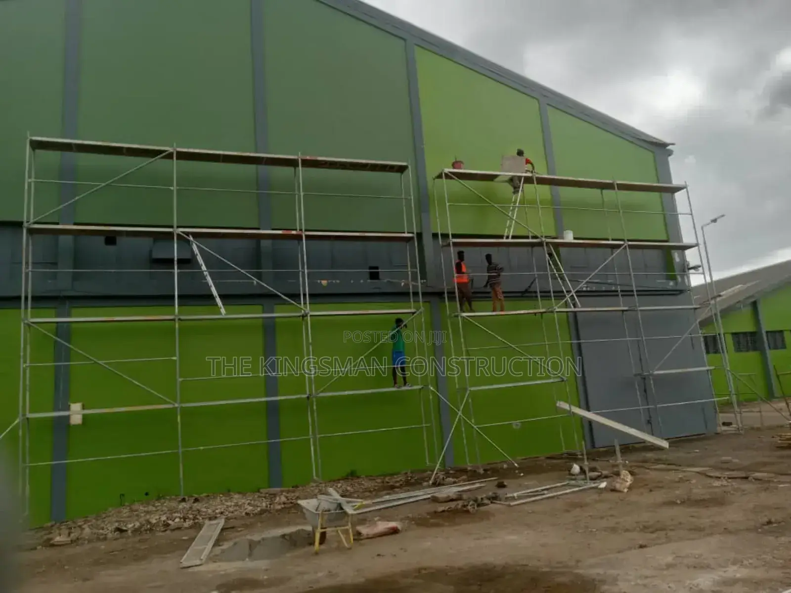 Scaffolding/Decking Formwork/Compactor/Backhoe Loader