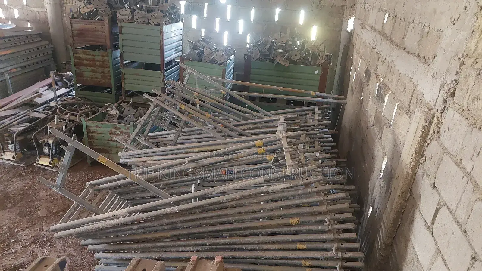 Scaffolding/Decking Formwork/Compactor/Backhoe Loader