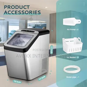 Euhomy Nugget Ice Maker Countertop, Max 34lbs/ Im-035