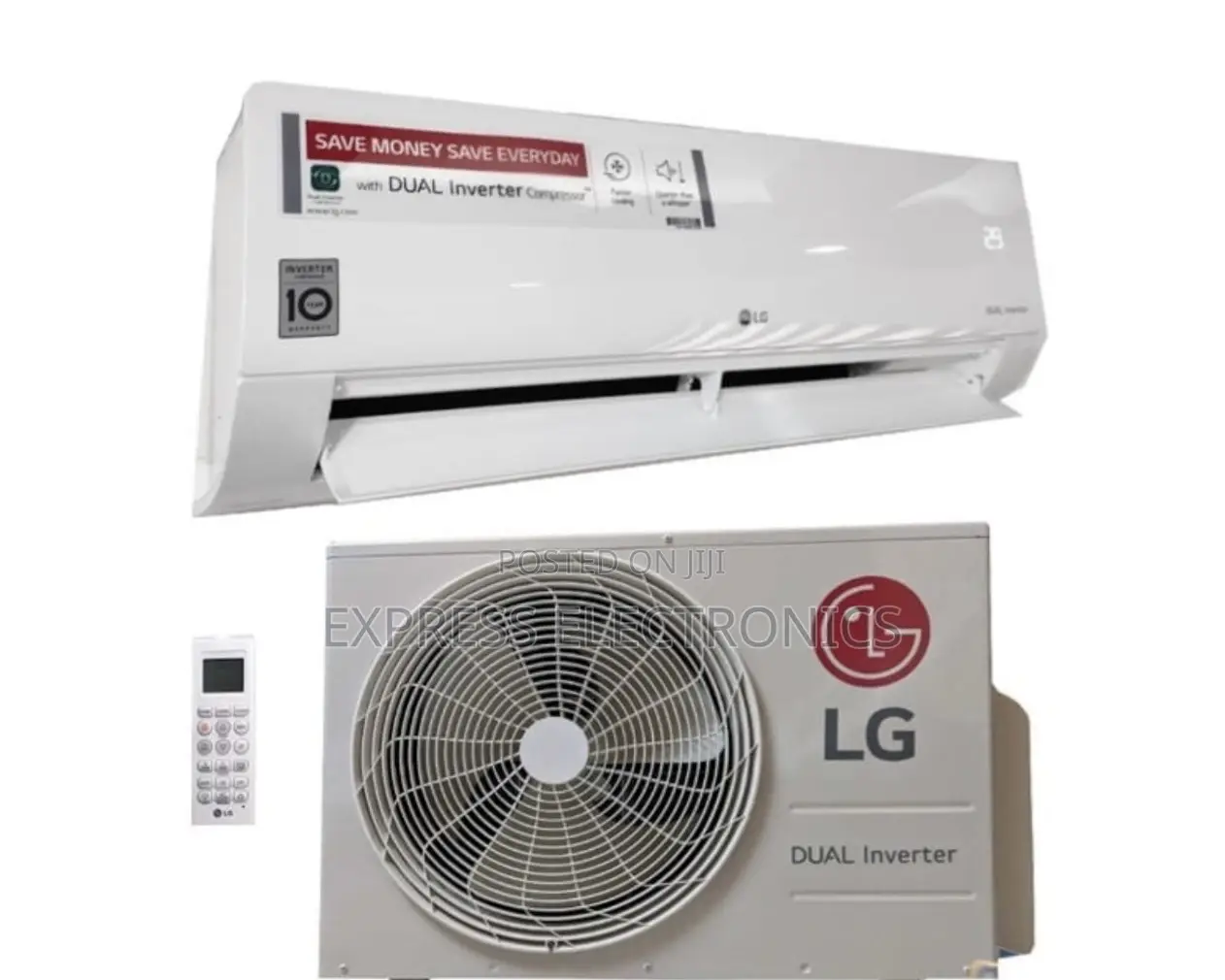 Ultra Modern Slim Design Dual Inverter LG 2.5hp AC