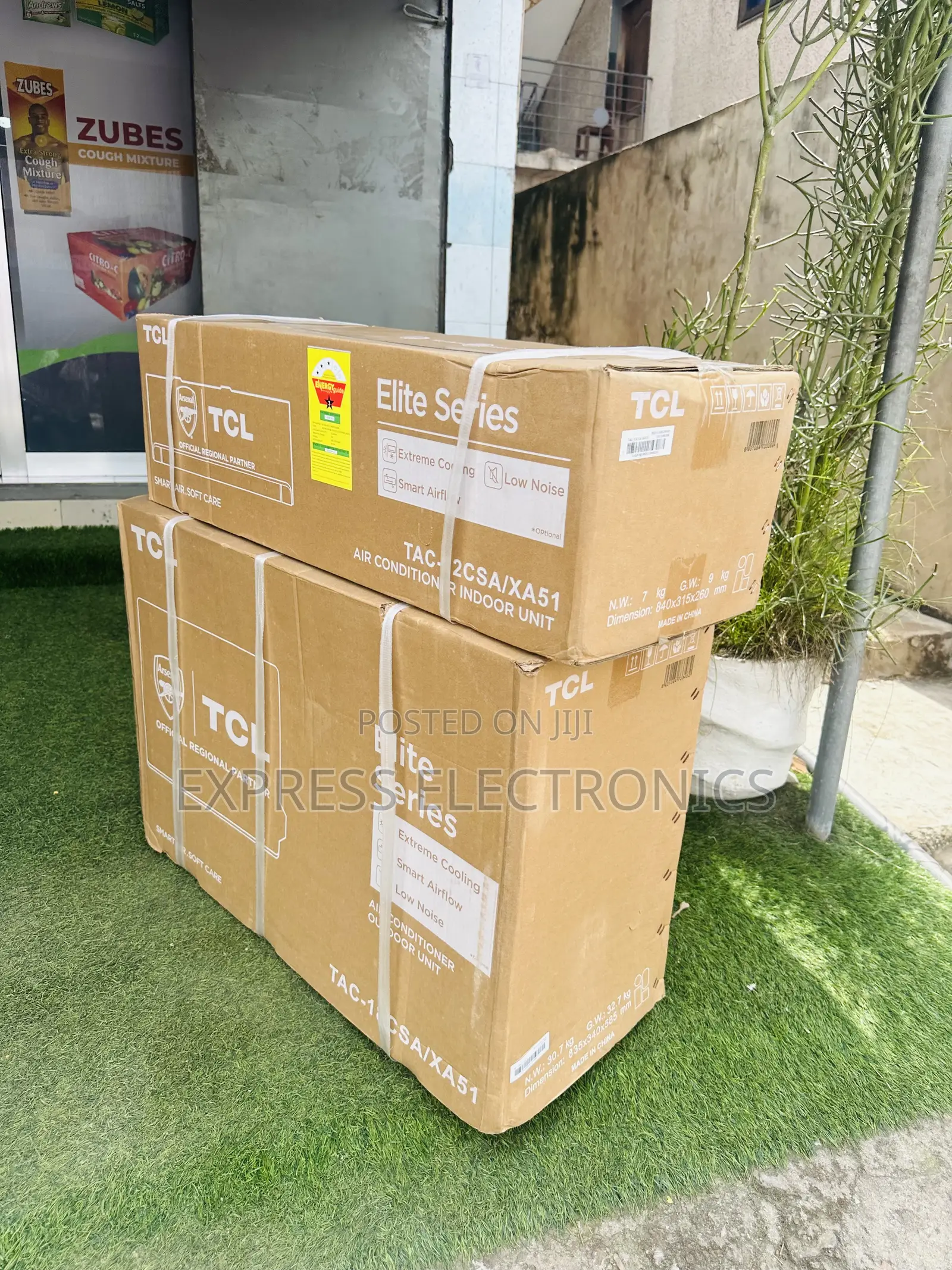 1.5)Hp TCL Split R410 Gas Air Conditioner Fantastic Airflow