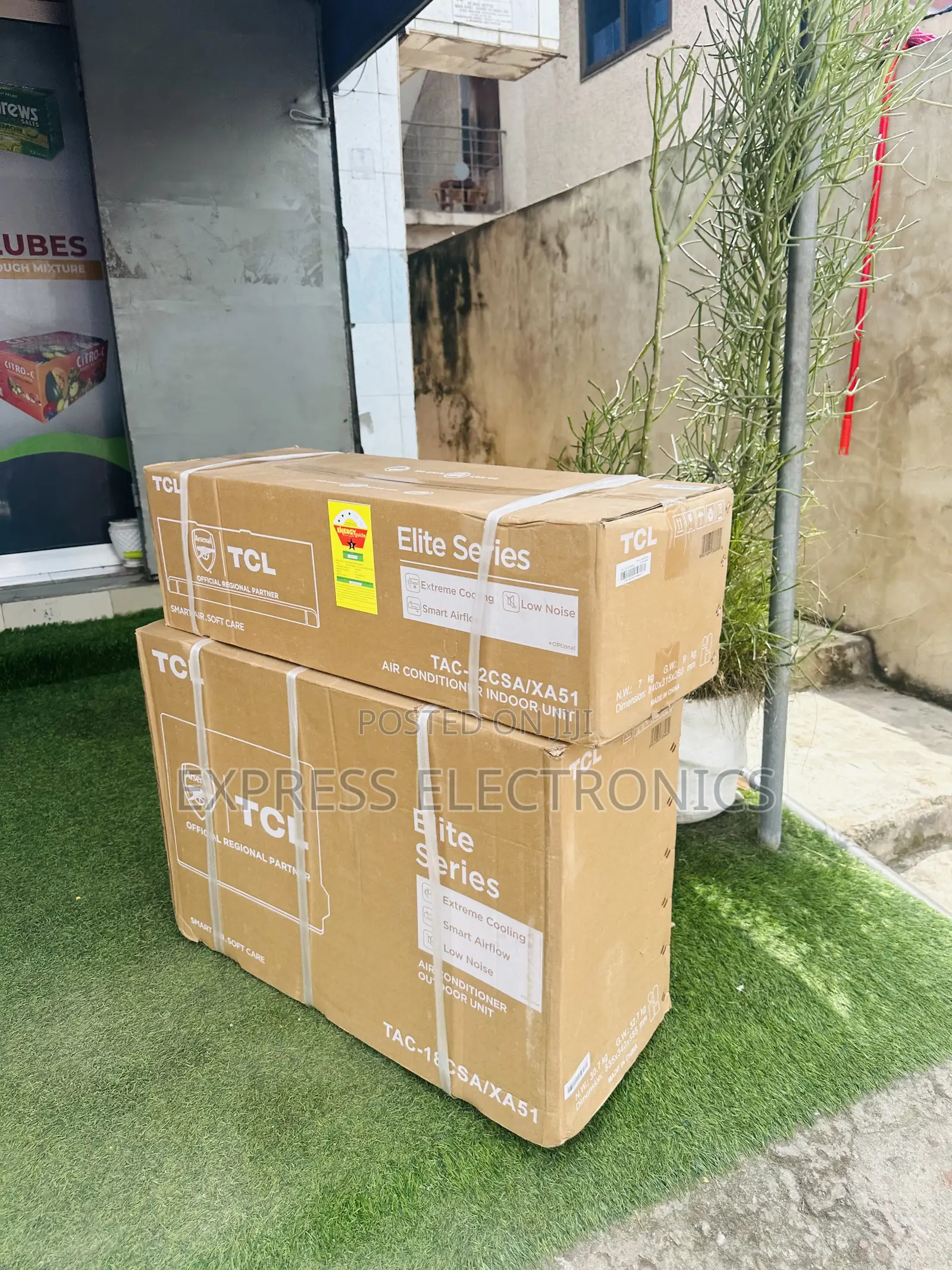 Remote Controlled TCL Split R410 Gas 1.5hp