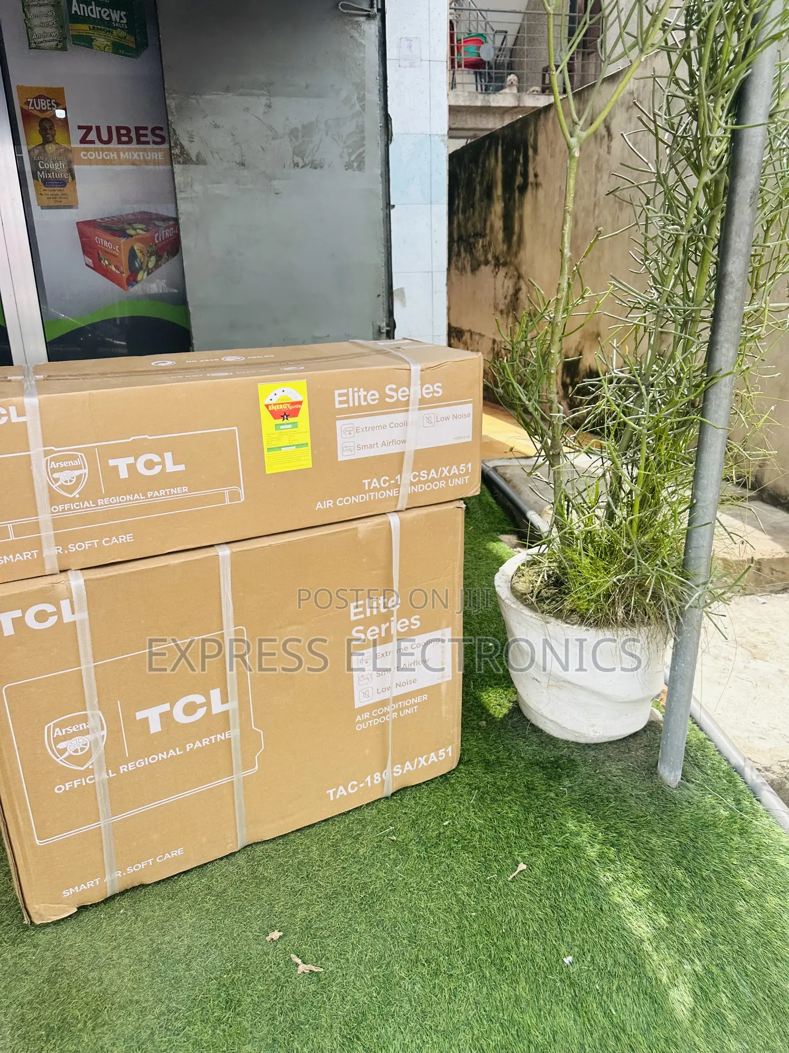 Zealous Sleek Slim TCL 2.5hp Inverter Ac White
