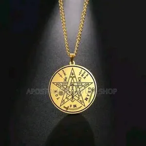 Tetragrammaton Rings Necklace