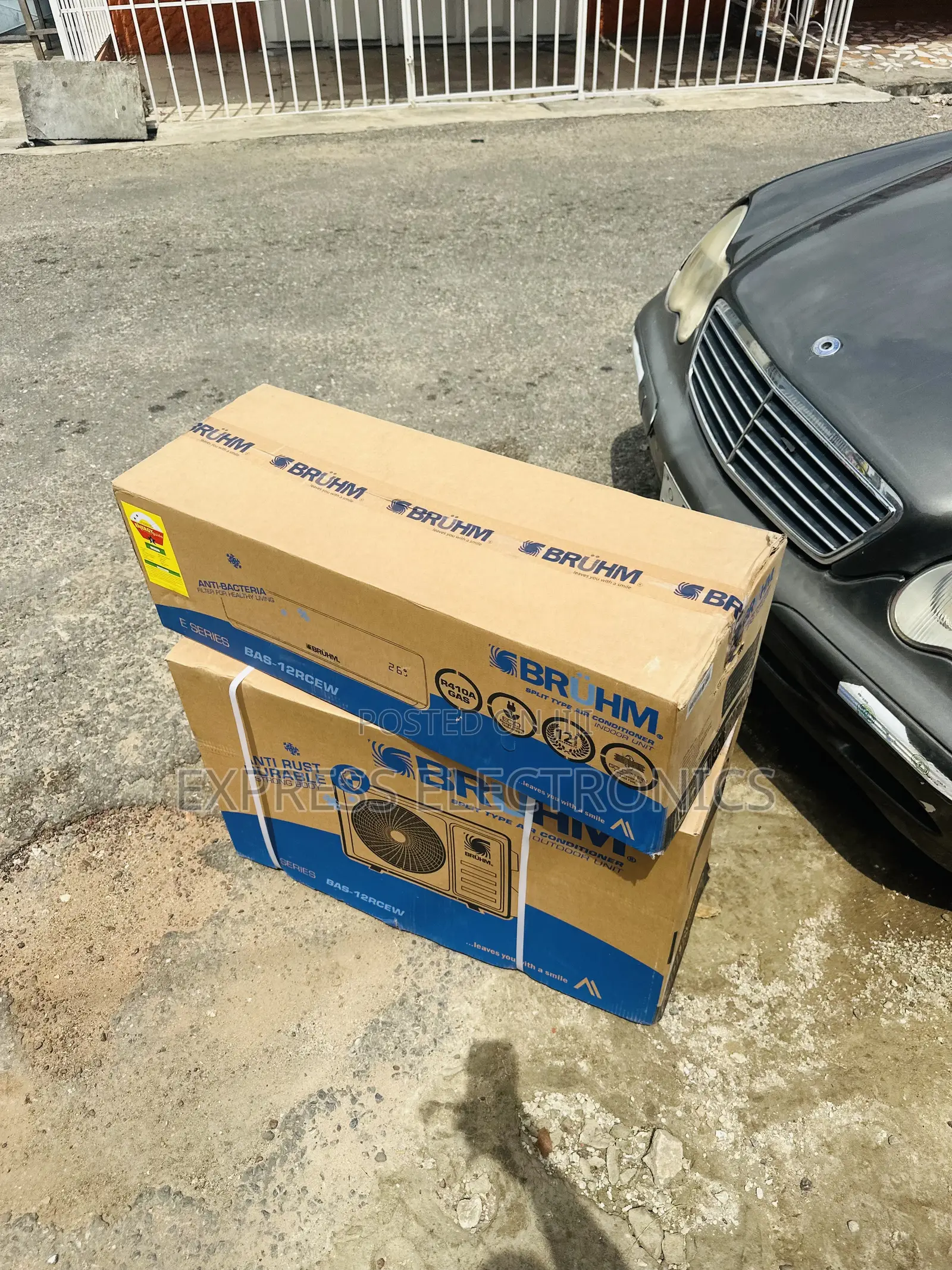 Sleep Mode Split R410 Gas Air Conditioner Bruhm 1.5hp.