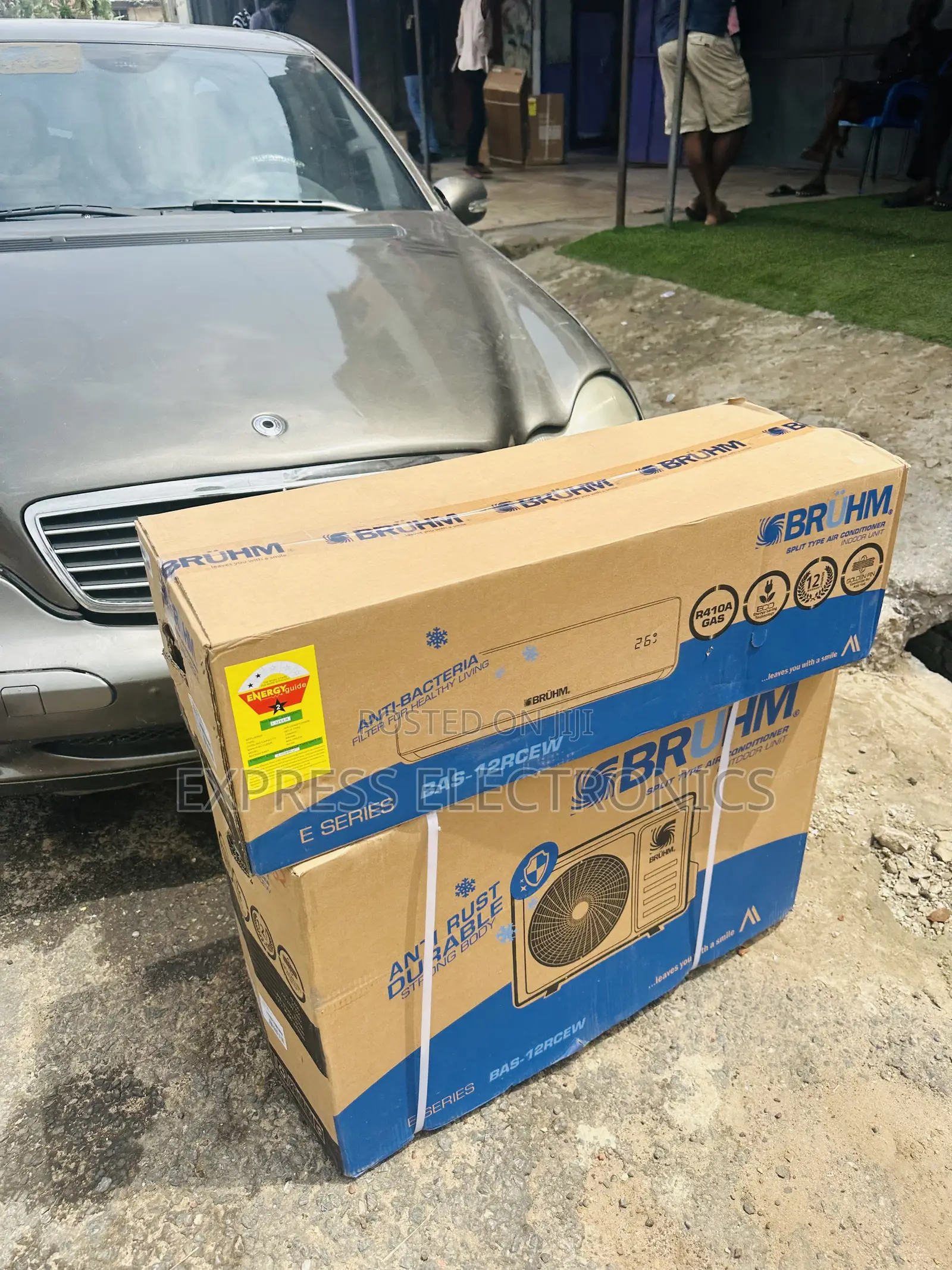 Rich  Air Throw Split Inverter Bruhm 2.0hp AC White