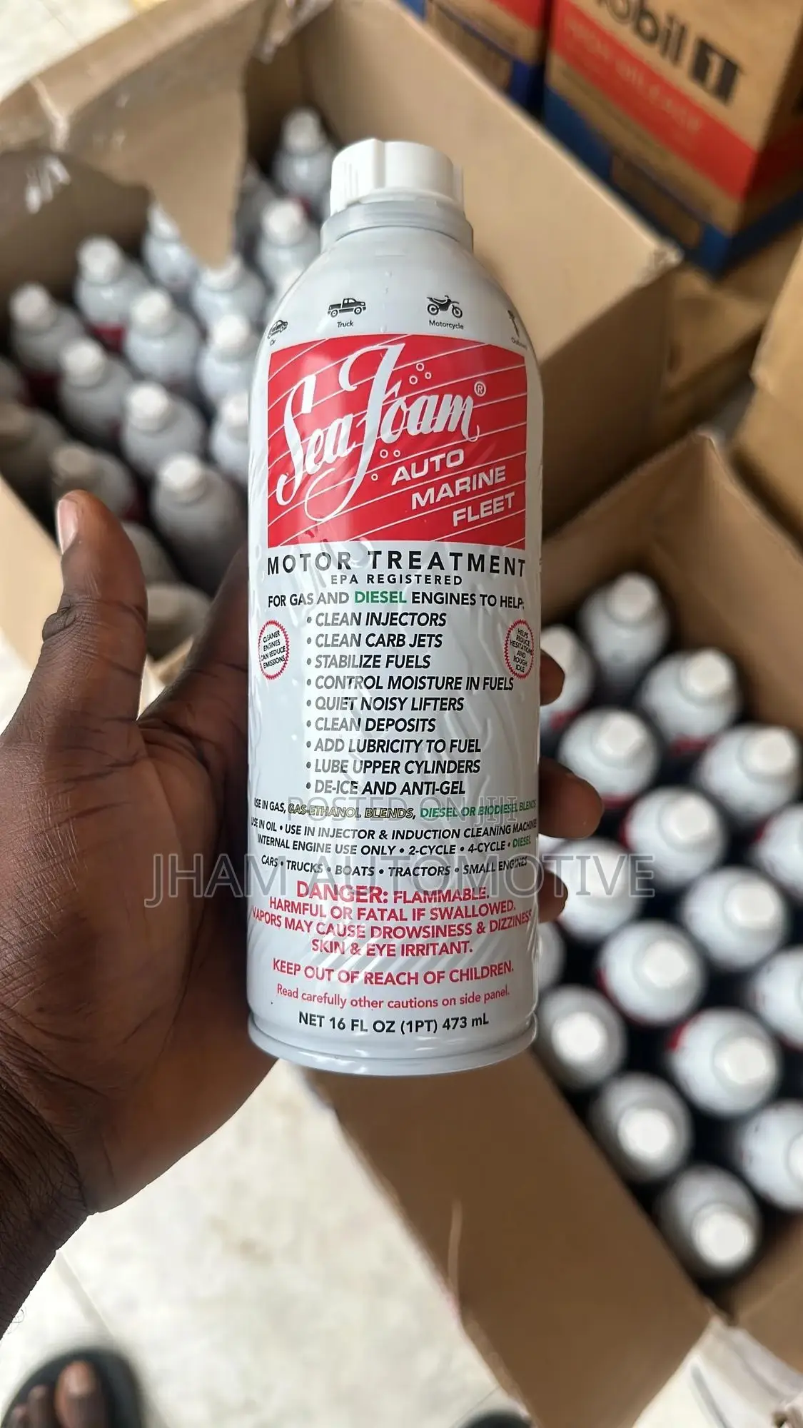 Sea Foam Motor Treatment 16oz From Usa