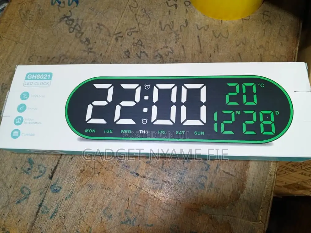 Digital LED Clock With Remote Control