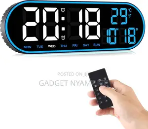 Digital LED Clock With Remote Control