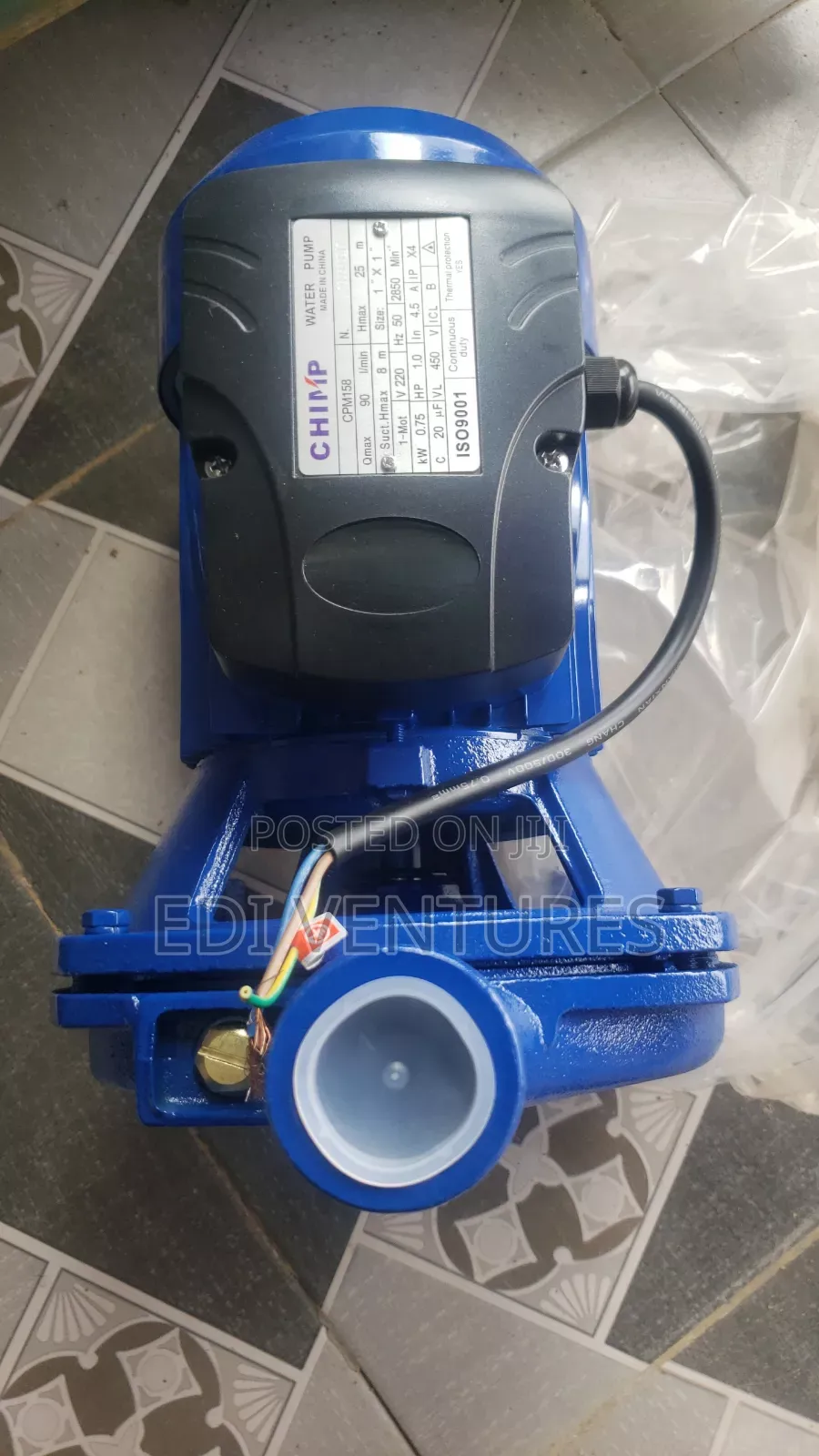 Chimp 0.5 Horsepower Water Pump