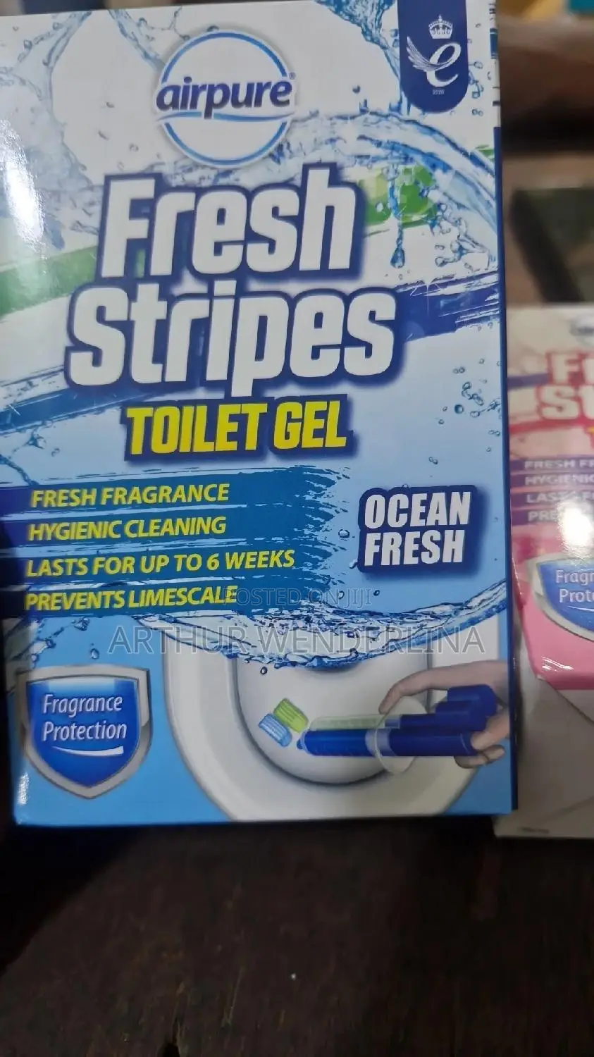 Fresh Stripes Toilet Gel