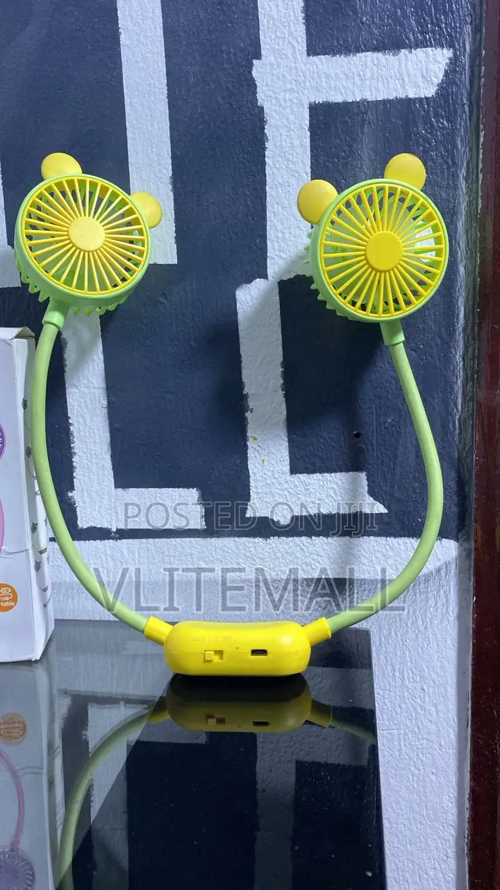 Rechargerble Neck Fan