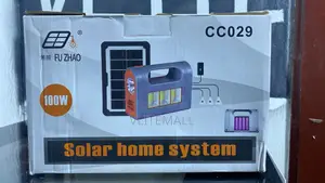 Portable Solar Light +3 Bulbs - Cc029