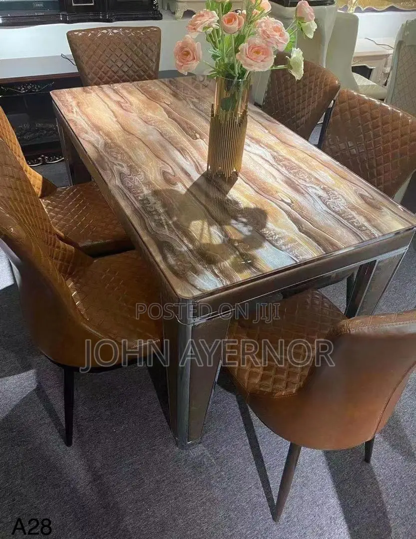 Dining Table Set With 6 Chairs