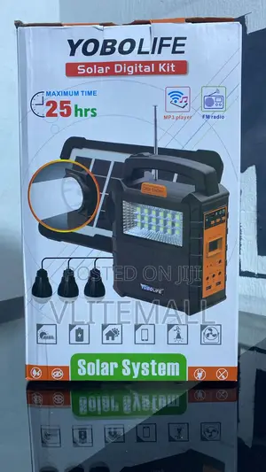 Yobo Life Solar Digital Kit With Radio and Mp3