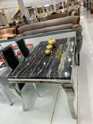 Dinning Table and 6chair Marble